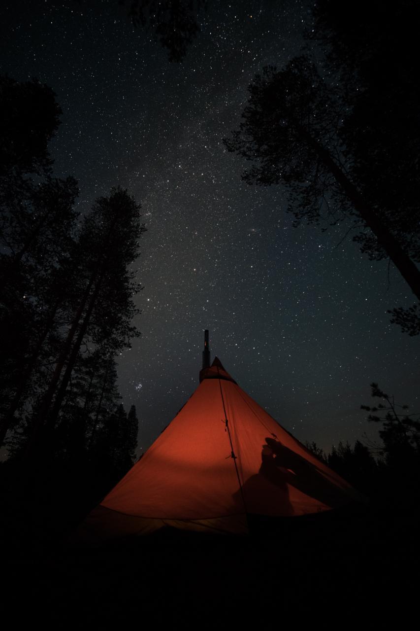 Tipi sterrennacht Tipi sterrennacht